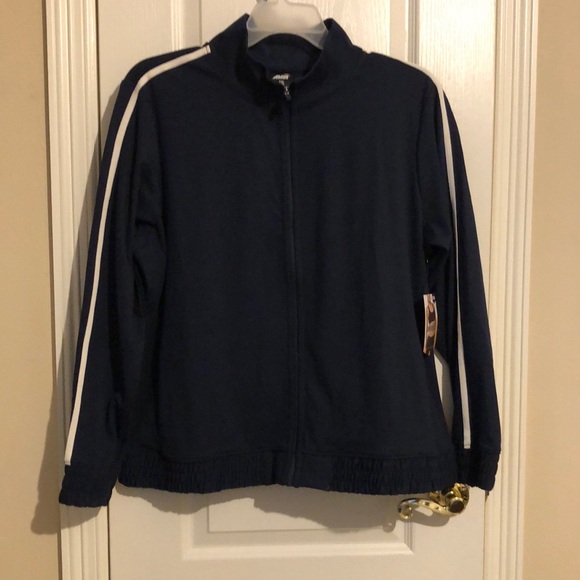 Avia Jackets & Blazers - NWT AVIA TRACK JACKET. DARK NAVY. SIZE XXL (20 ) LADIES.